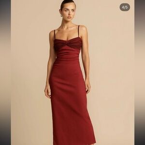 Arcina Ori Kinsley DressWine XS NWT